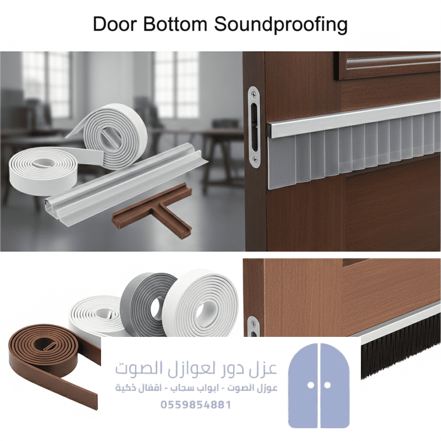 عوازل الفجوة السفلية للباب