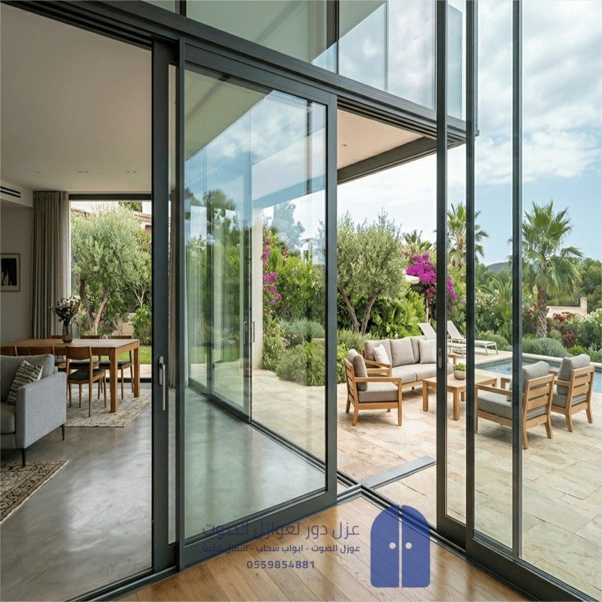 باب سحاب زجاج سكريت