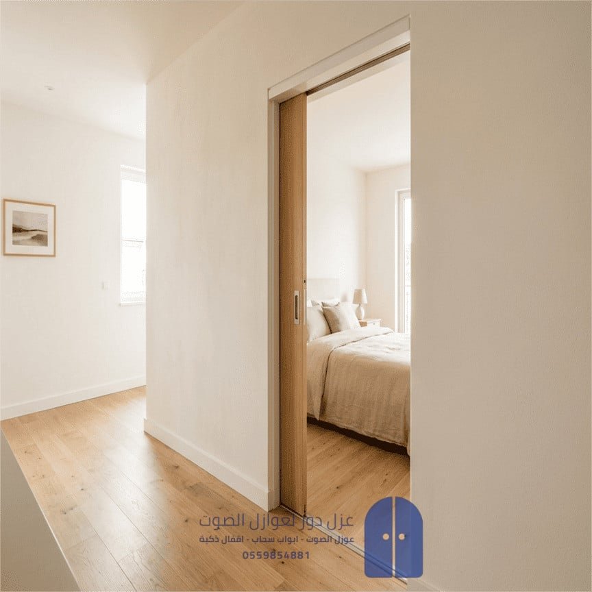 باب سحاب داخل الجدار