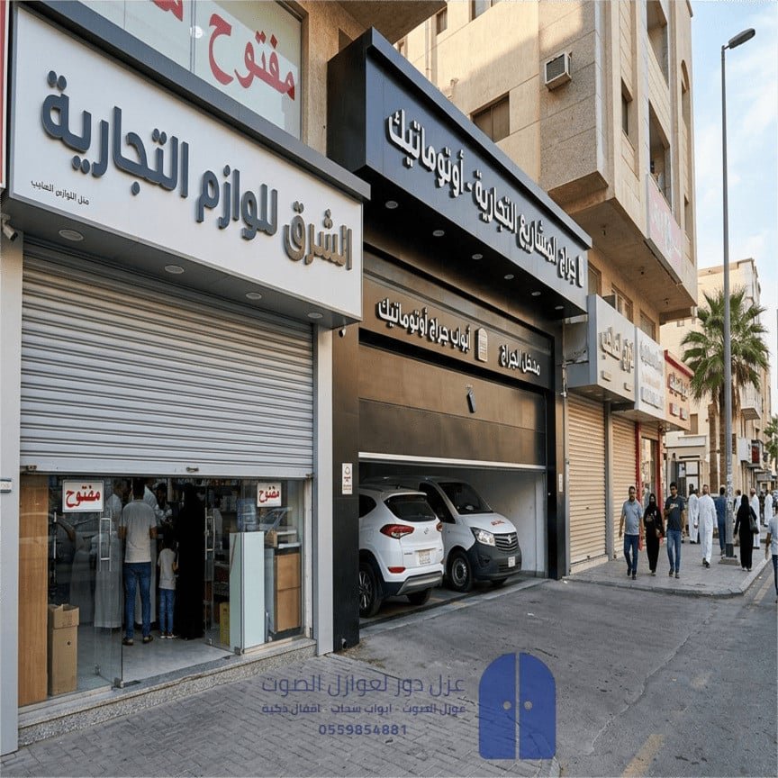 ابواب سحب محلات