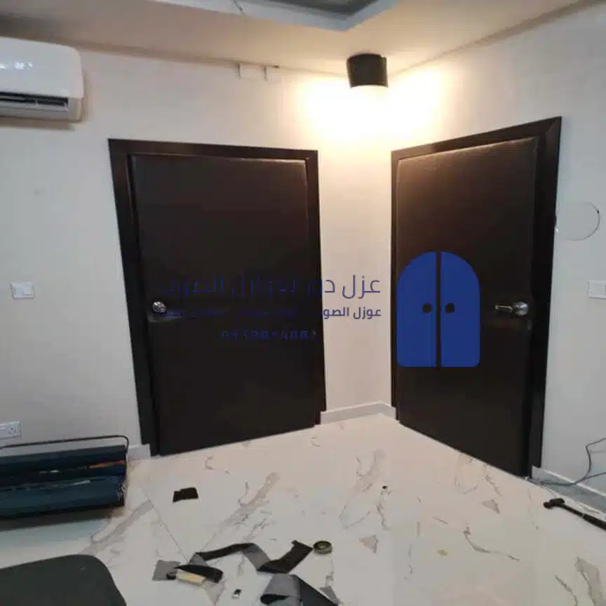 عوازل صوت ابواب الجبيل