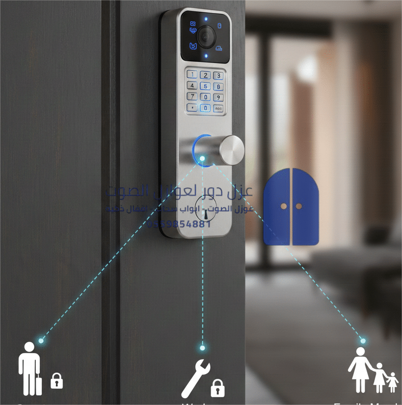 أقفال ذكية بالرمز السري