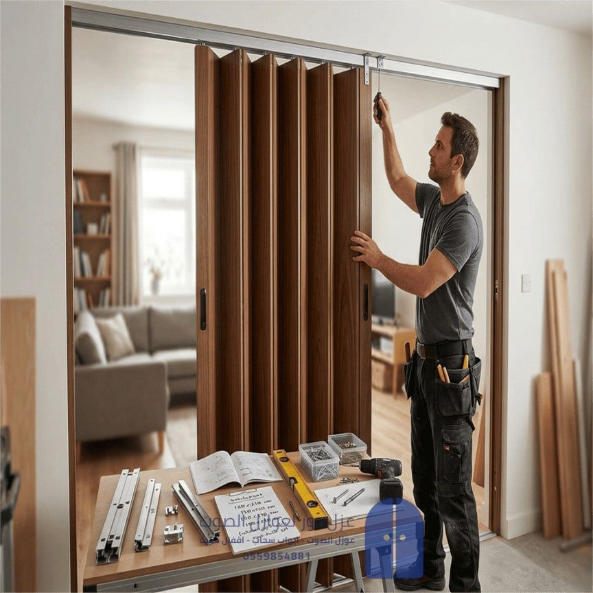 تركيب باب سحاب بالظهران